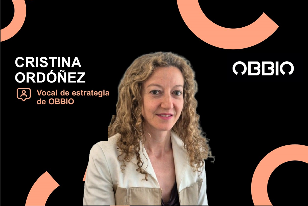 Cristina Ordoñez Cristina Ordoñez, vocal de estrategia de OBBIO